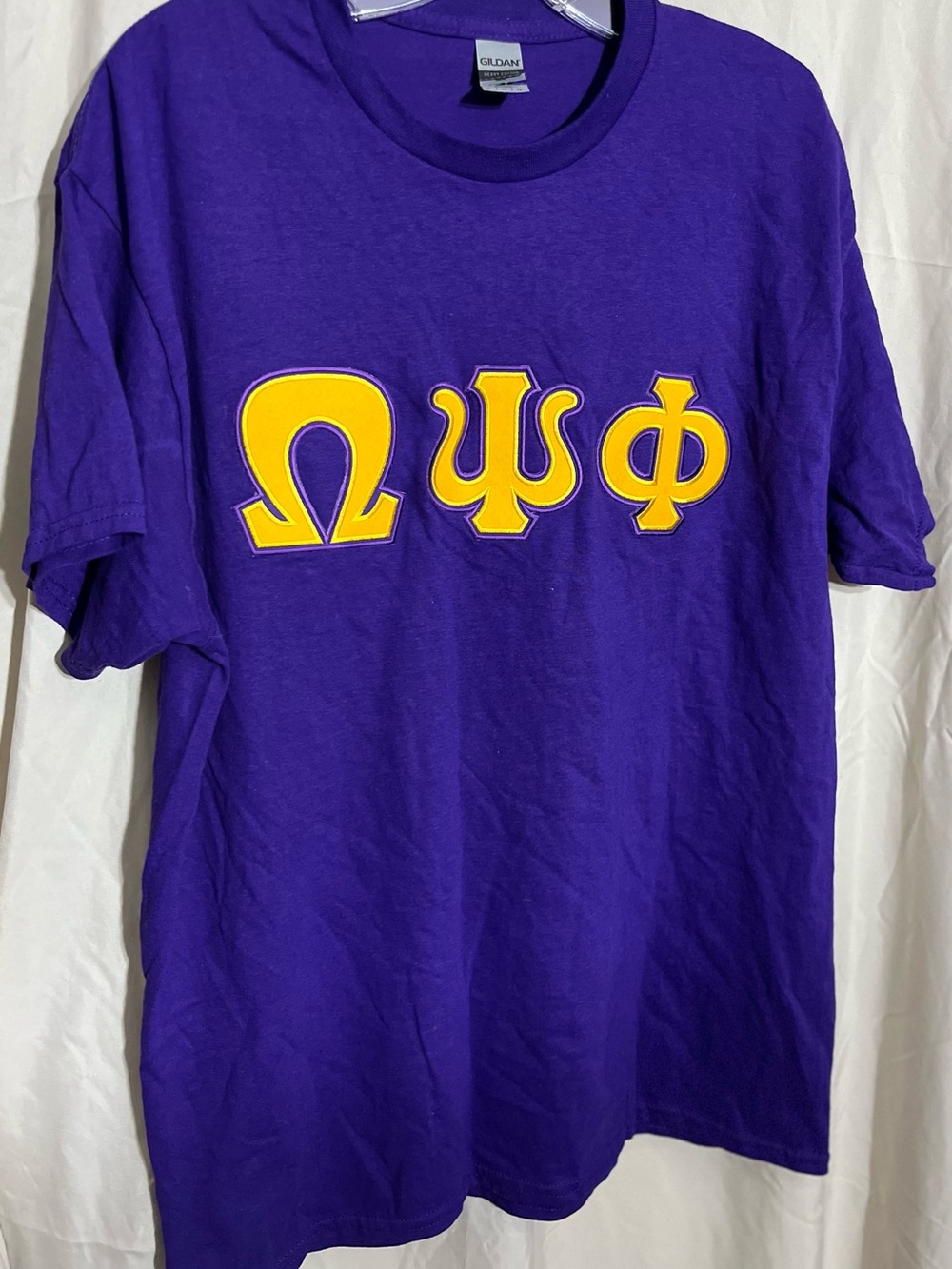 Omega Psi Phi Purple Short Sleeve Tee